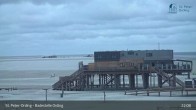 Archiv Foto Webcam St. Peter-Ording: Badestelle Ording 02:00