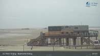 Archiv Foto Webcam St. Peter-Ording: Badestelle Ording 07:00