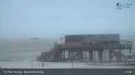 Archiv Foto Webcam St. Peter-Ording: Badestelle Ording 02:00