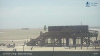 Archiv Foto Webcam St. Peter-Ording: Badestelle Ording 12:00