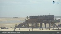 Archiv Foto Webcam St. Peter-Ording: Badestelle Ording 16:00