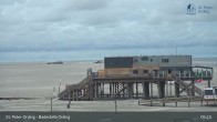 Archiv Foto Webcam St. Peter-Ording: Badestelle Ording 04:00