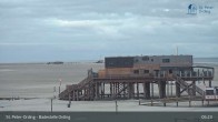 Archiv Foto Webcam St. Peter-Ording: Badestelle Ording 04:00