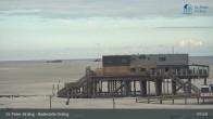 Archiv Foto Webcam St. Peter-Ording: Badestelle Ording 07:00
