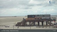 Archiv Foto Webcam St. Peter-Ording: Badestelle Ording 10:00