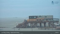 Archiv Foto Webcam St. Peter-Ording: Badestelle Ording 04:00