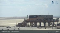 Archiv Foto Webcam St. Peter-Ording: Badestelle Ording 10:00