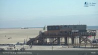 Archiv Foto Webcam St. Peter-Ording: Badestelle Ording 18:00