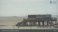 Archiv Foto Webcam St. Peter-Ording: Badestelle Ording 06:00