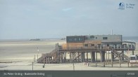 Archiv Foto Webcam St. Peter-Ording: Badestelle Ording 07:00