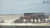 Archiv Foto Webcam St. Peter-Ording: Badestelle Ording 08:00