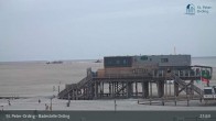 Archived image Webcam Main Beach St. Peter-Ording 02:00