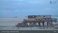 Archiv Foto Webcam St. Peter-Ording: Badestelle Ording 04:00