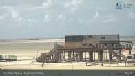 Archiv Foto Webcam St. Peter-Ording: Badestelle Ording 08:00