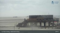 Archiv Foto Webcam St. Peter-Ording: Badestelle Ording 08:00