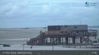 Archived image Webcam Main Beach St. Peter-Ording 02:00