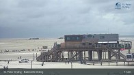 Archiv Foto Webcam St. Peter-Ording: Badestelle Ording 10:00
