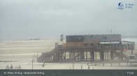 Archiv Foto Webcam St. Peter-Ording: Badestelle Ording 16:00