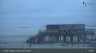 Archiv Foto Webcam St. Peter-Ording: Badestelle Ording 02:00