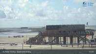 Archiv Foto Webcam St. Peter-Ording: Badestelle Ording 10:00