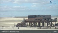 Archiv Foto Webcam St. Peter-Ording: Badestelle Ording 08:00