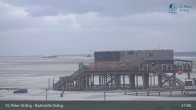 Archiv Foto Webcam St. Peter-Ording: Badestelle Ording 02:00