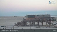 Archived image Webcam Main Beach St. Peter-Ording 20:00