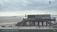 Archived image Webcam Main Beach St. Peter-Ording 08:00