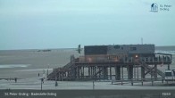 Archiv Foto Webcam St. Peter-Ording: Badestelle Ording 04:00