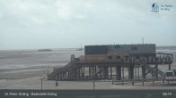 Archiv Foto Webcam St. Peter-Ording: Badestelle Ording 08:00