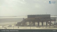 Archiv Foto Webcam St. Peter-Ording: Badestelle Ording 10:00