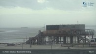 Archiv Foto Webcam St. Peter-Ording: Badestelle Ording 18:00