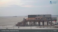 Archiv Foto Webcam St. Peter-Ording: Badestelle Ording 06:00
