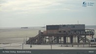 Archiv Foto Webcam St. Peter-Ording: Badestelle Ording 09:00