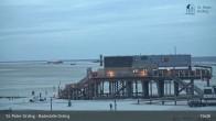 Archiv Foto Webcam St. Peter-Ording: Badestelle Ording 03:00