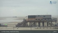 Archiv Foto Webcam St. Peter-Ording: Badestelle Ording 08:00