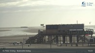 Archiv Foto Webcam St. Peter-Ording: Badestelle Ording 14:00