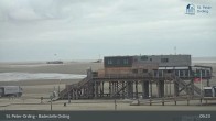 Archiv Foto Webcam St. Peter-Ording: Badestelle Ording 08:00