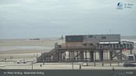 Archiv Foto Webcam St. Peter-Ording: Badestelle Ording 16:00