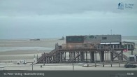 Archiv Foto Webcam St. Peter-Ording: Badestelle Ording 18:00