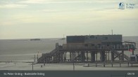 Archived image Webcam Main Beach St. Peter-Ording 08:00