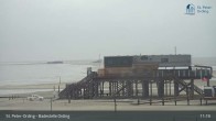 Archiv Foto Webcam St. Peter-Ording: Badestelle Ording 10:00