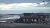 Archiv Foto Webcam St. Peter-Ording: Badestelle Ording 03:00