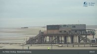 Archiv Foto Webcam St. Peter-Ording: Badestelle Ording 08:00
