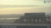 Archiv Foto Webcam St. Peter-Ording: Badestelle Ording 08:00