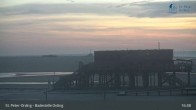 Archiv Foto Webcam St. Peter-Ording: Badestelle Ording 20:00
