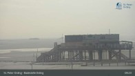 Archiv Foto Webcam St. Peter-Ording: Badestelle Ording 08:00