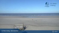 Archived image Webcam Beach Bad St. Peter-Ording 08:00
