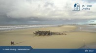 Archiv Foto Webcam St. Peter-Ording: Badestelle Bad 12:00