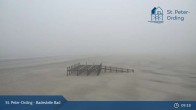 Archiv Foto Webcam St. Peter-Ording: Badestelle Bad 08:00